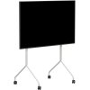 Pedestal Moon Tall TV-Stander 121,5 cm, Cloudy Silver